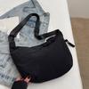 Crescent Bag Crossbody Bag Slings Bag Purses for Women Men Trendy Slouchy Dumpling Bags Half Moon Shape Shoulder Bag