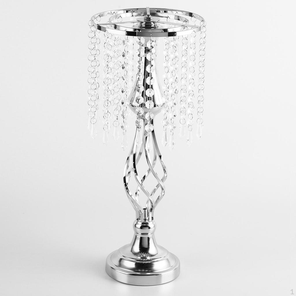 Halter Kerzenständer Tafelaufsatz Figur Metall Säulenkerze Blumenvase Ständer für Jubiläumsfeier