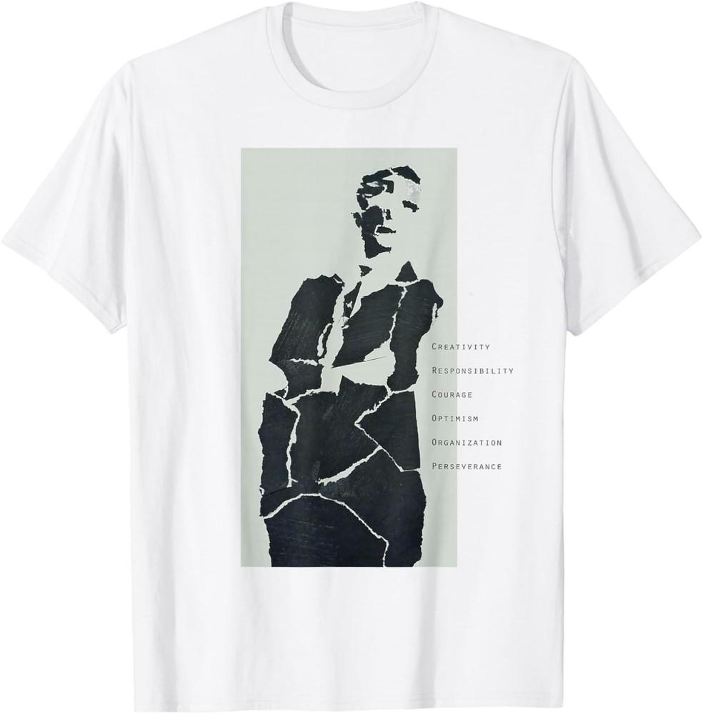 

Creativity, Responsibility, Courage, Optimism, Organization T-Shirt 3XL