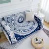Thickened and Minimalist Double-sided Fabric Sofa Blanket, Sofa Towel, Light Luxury Tea Table Cloth, Household Exposed Camping Blanket, Bed Tail Towel