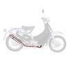 Nankai Power Comp Muffler Type All Stainless for Honda Cub Not 1, Steel, CM-01 Cub/Little (Vehicle Included)