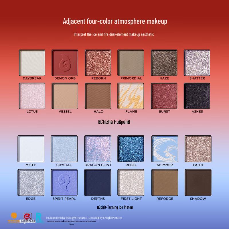 Perfect Diary x Nezha Explorer 12-Color Eyeshadow Palette