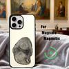 Art W-Wood G-Grain Natural Phone Case For iPhone17,16,15,14,13,12,11 Plus,Pro Max Magnetic For Magsafe Wireless Charging