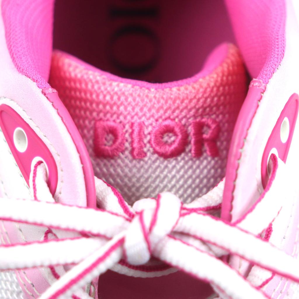 Pristine DIOR sneakers SNEAKERS pink leather mens 41 3SN260YUR Used