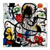 Abstract Canvas Painting Joan Miro