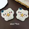 Cartoon Plush Kitty Doll Brooch Keychain Pendant for Bags, Clothing, Hats, and Scarves Accessories