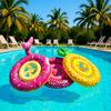 Infant Donut Inflatable Swim Seat - Anti-Tip Design for Kids