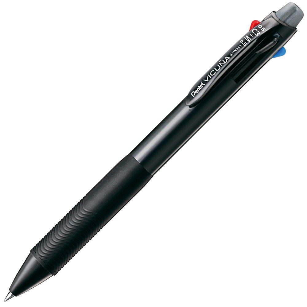 Pentel Pen Vicuna BXW455A Black Body Multi-function