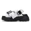 Li Ning Hiker Lässige Mode Sandalen Damen Sandalen Weiß Schwarz AZGS016-3
