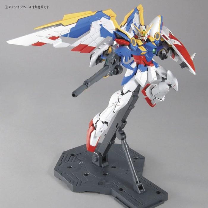 MG New Mobile Report Gundam Wing Endless Waltz XXXG-01W Wing Gundam EW Version 1/100 Scale Color-Coded Plastic Model Kit White