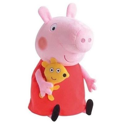 Peluche Peppa Pig - Jemini - 37cm - Rosa, rosso e giallo - Per bambino