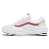 Old Skool Unisex Low Top Skate Shoes Off White Red Casual Comfortable Versatile Wear Resistant VN0A7Q5ECPE
