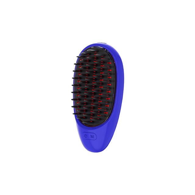 

Red and blue light hair care, electric massage comb, coarse and fine teeth replacement, scalp maintenance синий