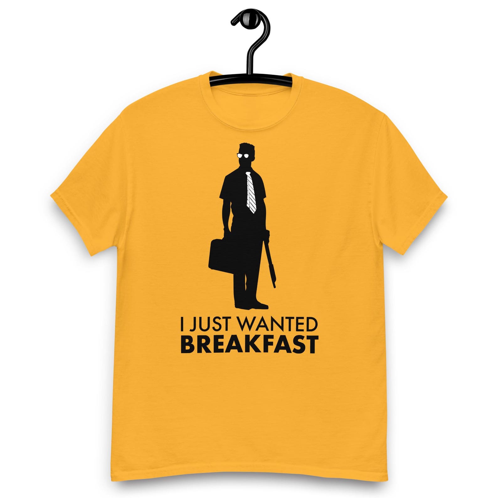 Falling Down Movie - D-Fens I Just Wanted Breakfast T-shirt L