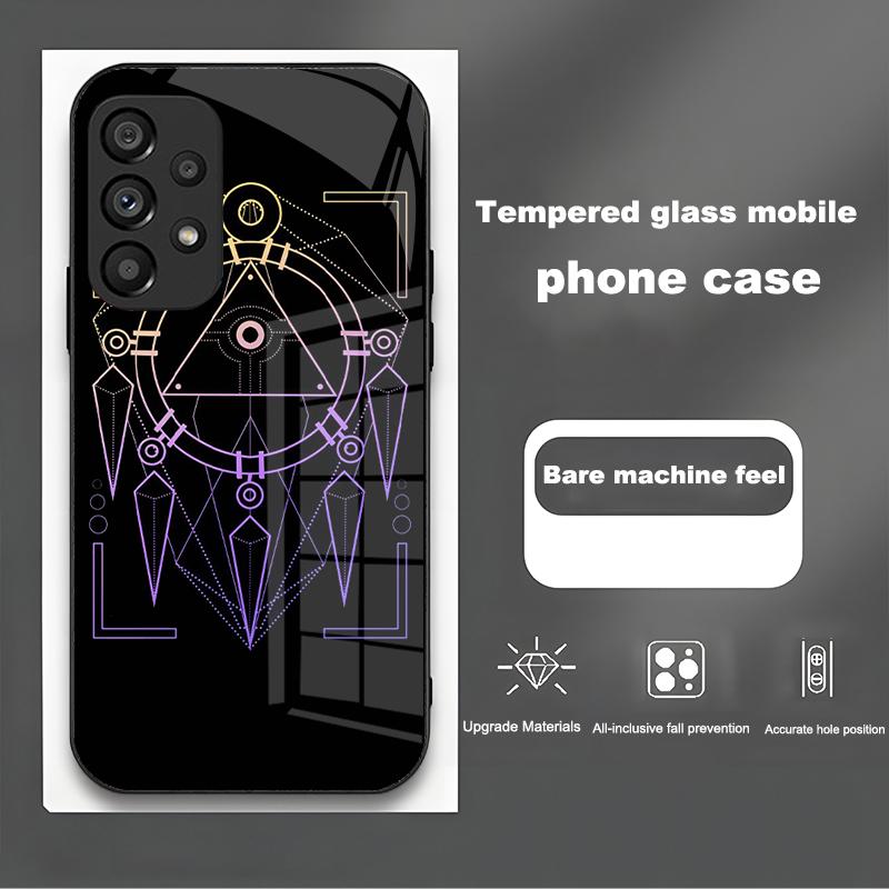 Yu-Gi-Oh! For Samsung Galaxy Note 8 9 S10 Plus S20 S21 FE S23 Ultra A12 A13 A32 A33 New Cartoon Tempered Glass Phone Case