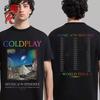 Coldplay Dusseldorf Germany July 2024 Music Of The Spheres Tour T-Shirt Unisex T-Shirt