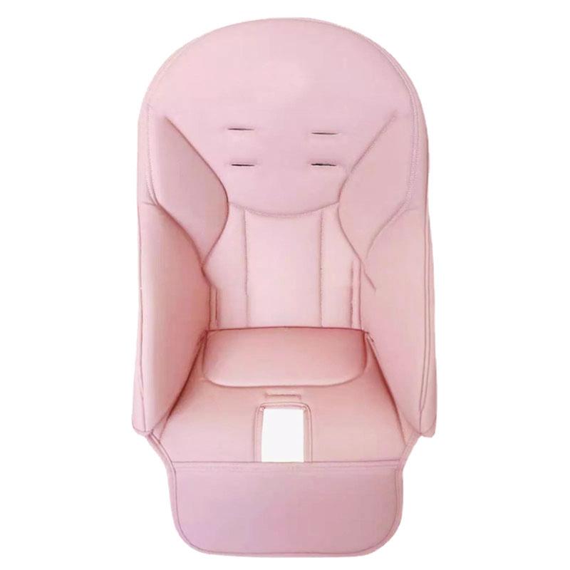 Baby Pu Leather Dining Chair Cover Children Leather Cushion Baby Dining Chair Leather Cover With Padding Seat Case Accessories