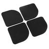4pcs Anti Vibration Pad Felt Shock Absorbing Washer Universal Silent Practical Multi-function Lightweight Kitchen Bathroom Tools