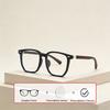 Custom Prescription Glasses Men Women Fashion Anti Blue Light Blocking Diopter Eyewear Vintage Wooden Accessory TR90 Eyeglasses