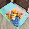 1pz Tappeto con Fantasia Winnie the Pooh Tappeto da Area Tappeto Antiscivolo Lavabile a Mano Tappetino per Pavimento Adatto per Soggiorno Camera da Letto Decorazioni per la Casa Decorazioni per la Stanza