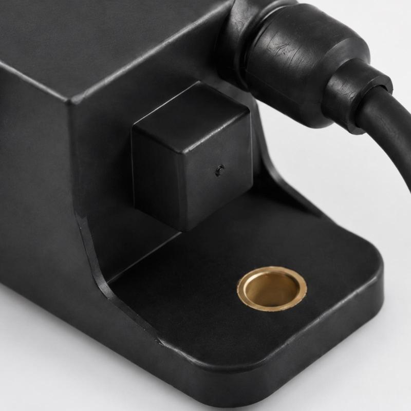 Outboard Ignition Coil 827509T7 for 1996-2007 30-300 Horsepower Applications, with Integrated Lead, Angled Boot and Two Hole Base for Installation