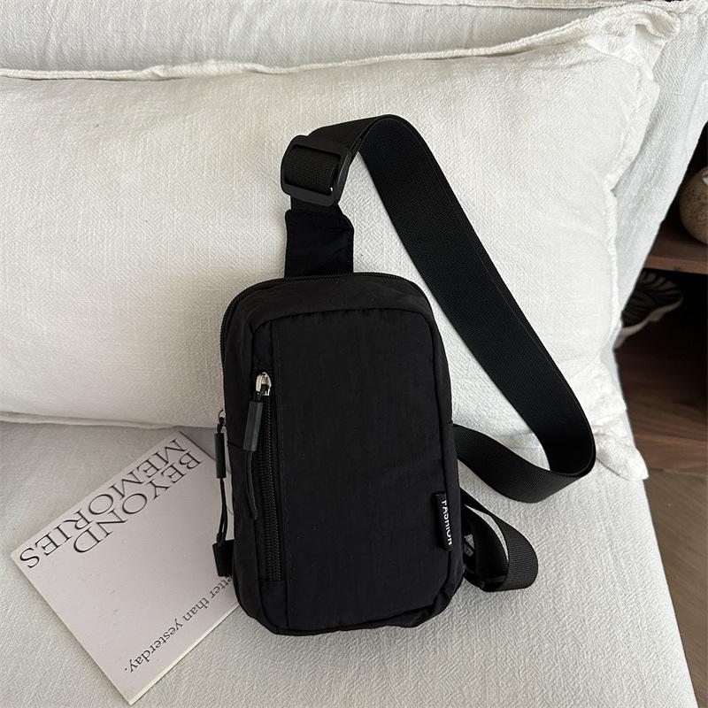 New sports go out light backpack messenger bag mobile phone bag portable fashion shoulder bag men's and women's bags