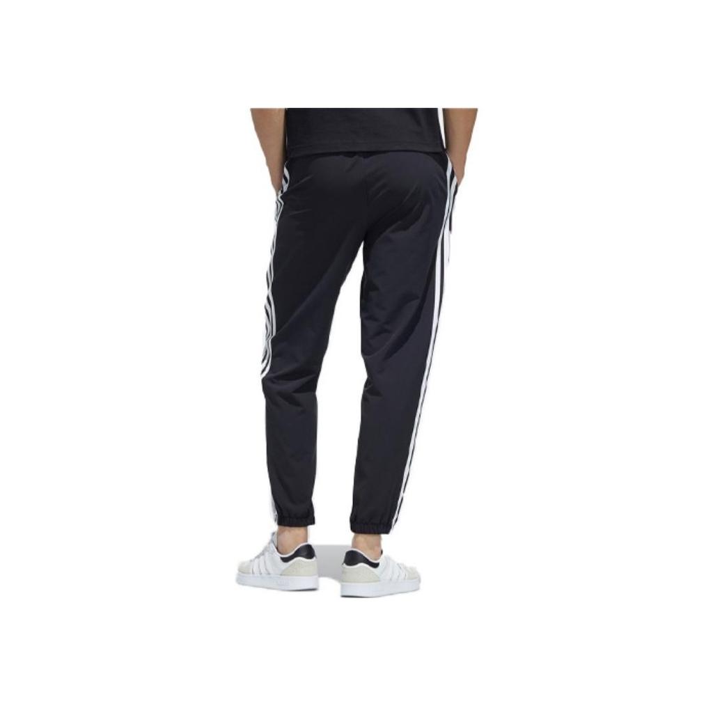 Adidas Neo Side-Stripe Casual Track Pants Men Bottoms Black HD4717