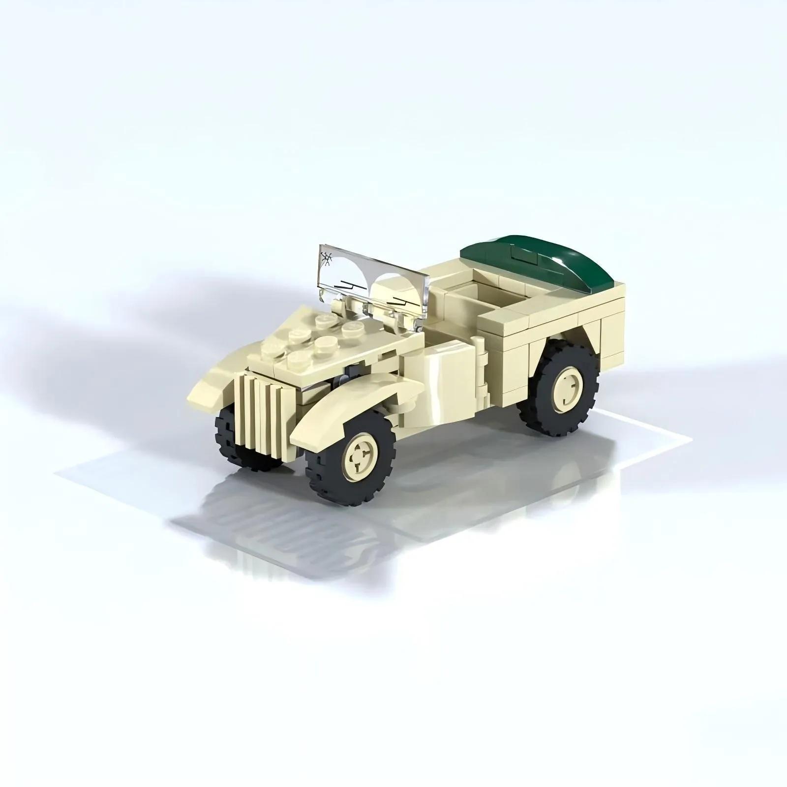 

MOC Military Series Italian M11-39 Medium Tank Building Block Off road Command Vehicle Automatic Cannon Truck Model DIY Boy Toy PDF Manual