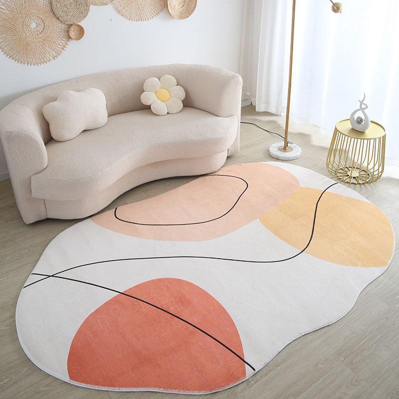 

Нестандартный ковер для гостиной, минималистский стиль, одеяло для спальни, домашний ковер для детской комнаты, коврик 140 * 200cm