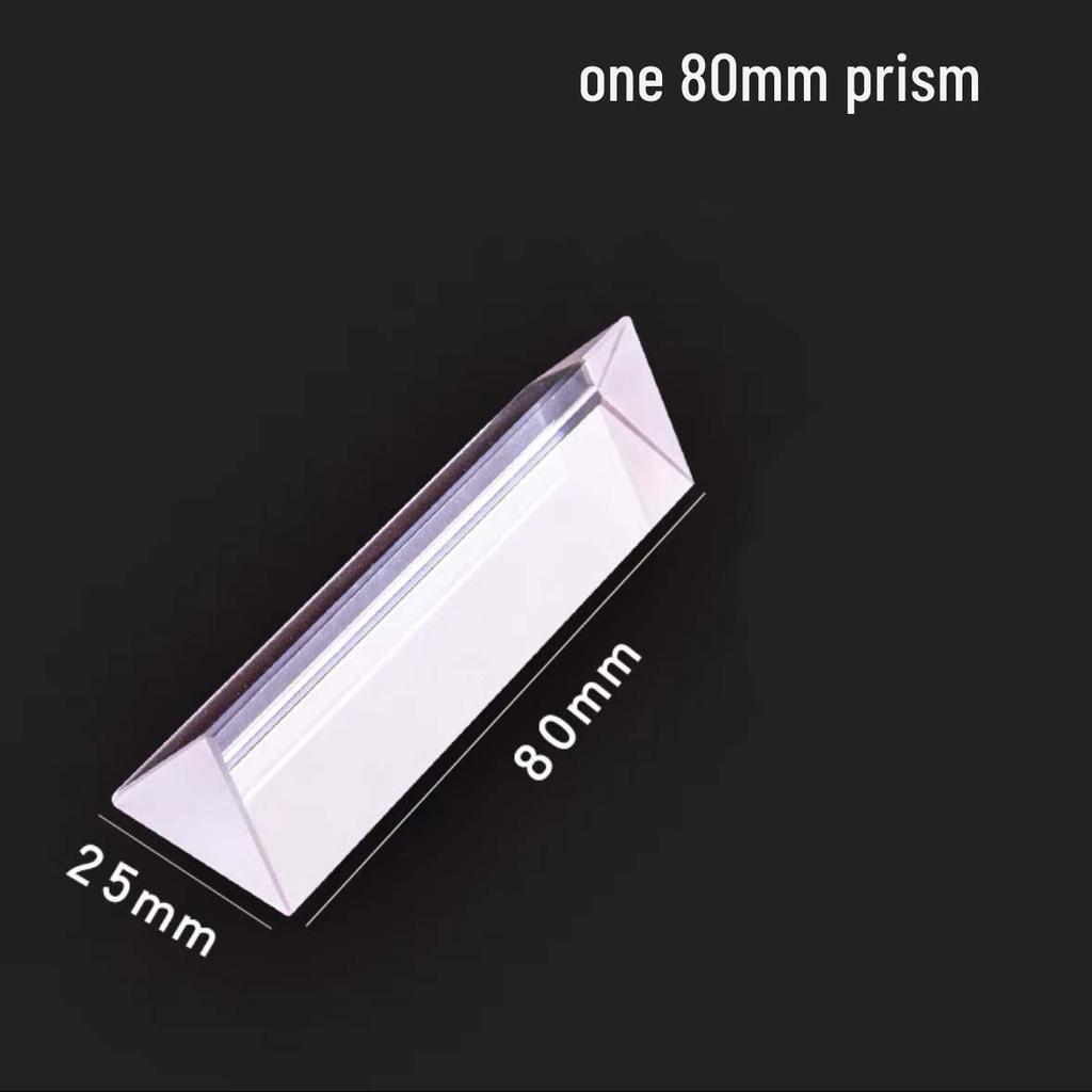 Regenbogen Optisches Glas Prisma für Fotografie & Physikunterricht - Erhältlich in großen & kleinen Größen.