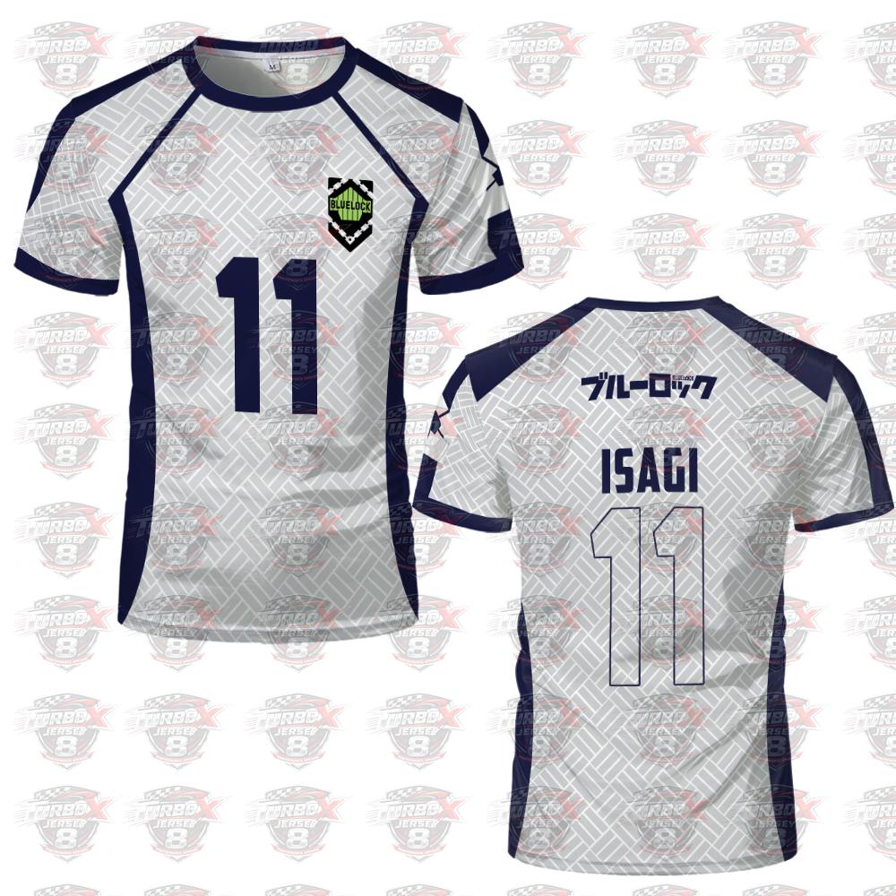 2026 Summer New Men's Blue Lock Anime Football Shirt T-shirt Women's Round Neck Sports Top Casual Short Sleeve T-shirt