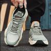 Fashion Mesh Breathable Men Sneakers Spring Autumn Fashion Low Help Lace Up Casual Work Shoes Comfortable Outdoor Non Slip Running Shoes