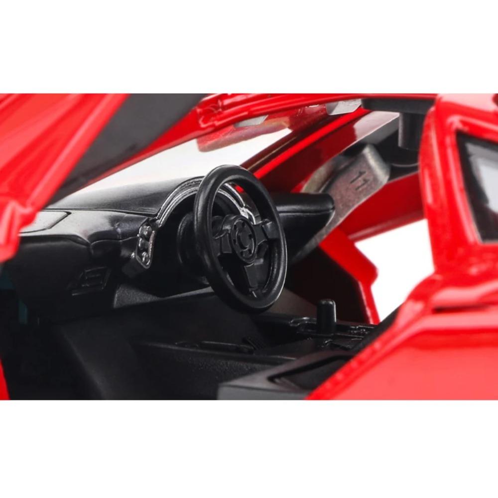 1/32 McLares F1 Supercar Alloy Car Diecasts & Toy Vehicles Metal Toy Car Model Sound and Light Collection Kids Toy