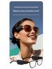 Clip-On Bluetooth Glasses Headset: Long Battery Life, Touch Controls, Flexible Fit