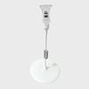 POP Advertising Clip Poster with Large Round Wobbler and Double-Ended Steel Wire Clip for Supermarket Display