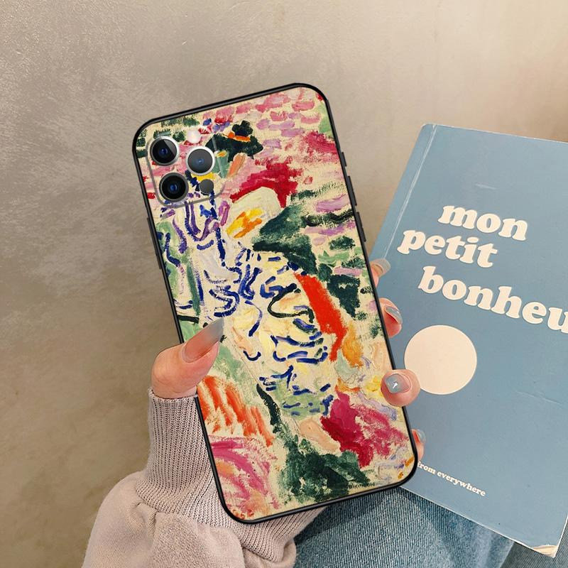 Henri Matisse Art Painting Case For iPhone 17 Air 16 15 14 13 11 12 Pro Max 13 mini XR 15 16 Plus 16e Back Cover Shell