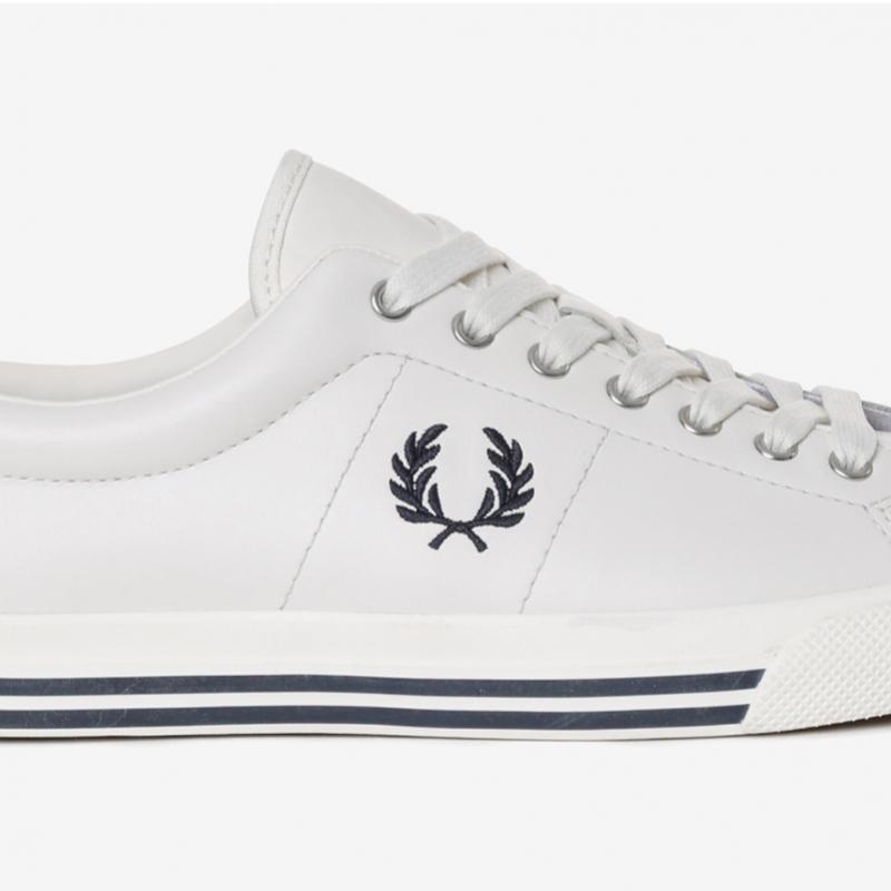 Fred Perry Unisex Leather Sneakers Underspin Leather Sfpu2314343 313