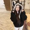 Winter new popular padded jacket padded jacket female loose student small couple jacket padded jacket