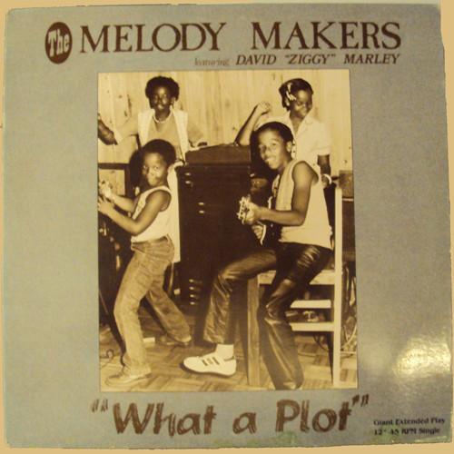 12inch Record MELODY MAKERS, DAVID MARLEY - What A Plot / Children Playing In T 5006 Shanachie 1982 US Reggae, Ska & Dub Used