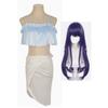 Anime Oshi No Ko Ruby Hoshino Kana Arima Cosplay Kostým Modrá Školní Uniforma Akce Karnevalový Oblek Celá Sada Ruby Cosplay