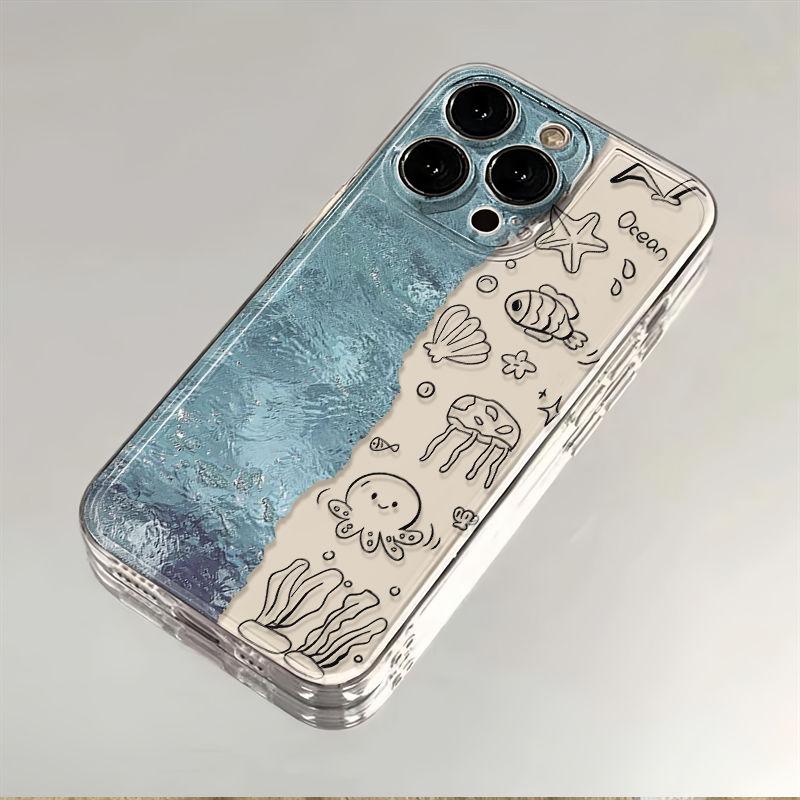 Phone Case For Xiaomi Redmi Note 13 12 14 Pro Plus 5G 4G 12S 14C 13C 12C 10C 11 10 10S 11S A2 A1 A3 Seaside Scenery Beach Cases
