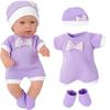 Reborn 30CM Vinyl Baby Doll: Washable, Soothing, Full Body Simulation