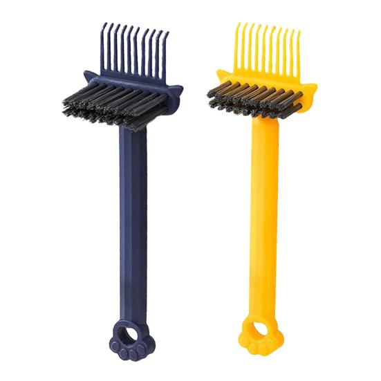 1/2/3/4Pcs Hair Brush Cleaner with Cat Paw Handle Double-sided Airbag Tool Portable Home Massage Comb Cleaning