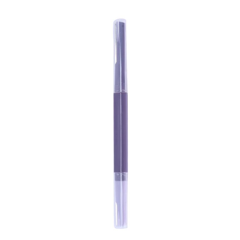 Double-Headed Purple Eyebrow Razor - Beauty Tool Hot Item