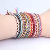 Bracelet Multicolor Bohemia Woven Wrap Friendship Bracelets Handmade Braided Friendship Bracelet Adjustable Colorful