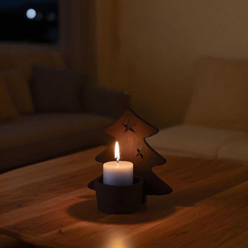 Christmas Tree Candle Holder Candle Holder