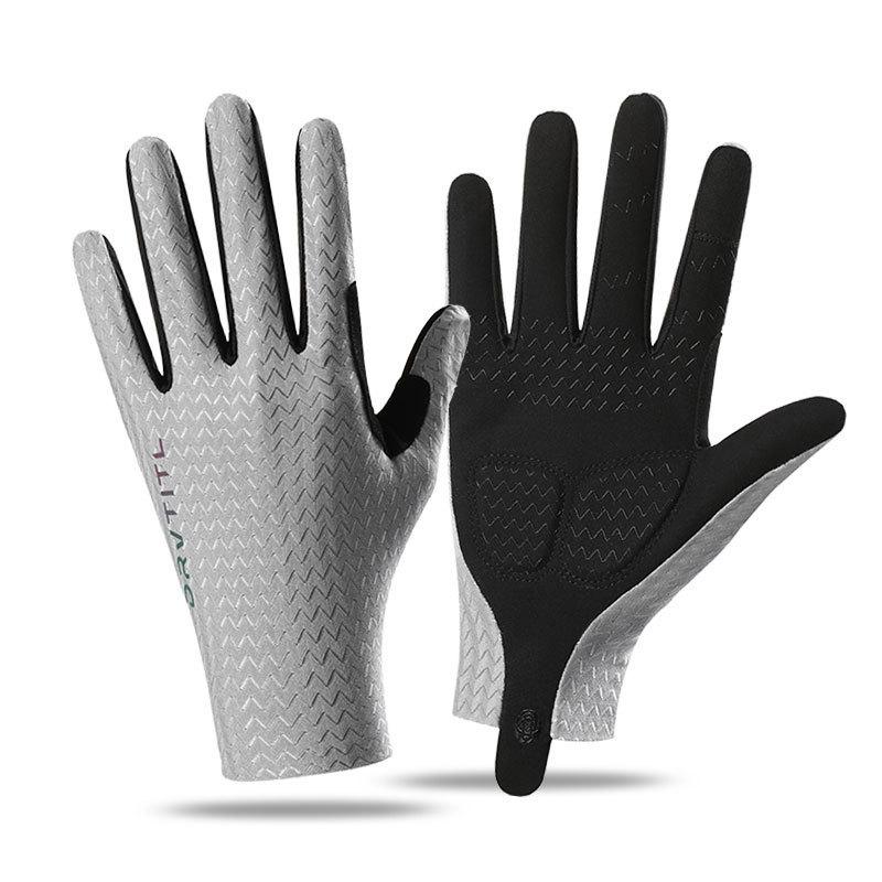 Radhandschuhe Halbfinger für Herren und Damen Sommer Rennrad Stoßdämpfend Verschleißfest Rutschfest Dünne Radhandschuhe