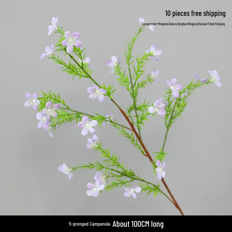 Purple Floral Wedding Arrangement - Silk Hydrangea, Rose, Bamboo Leaves & Grass for Flower Arches