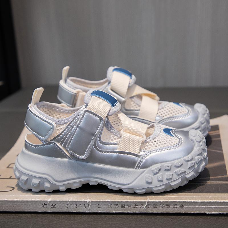 Children's Fashion Breathable Velcro Headband Sports Casual Shoes Frame Outdoor Sandals Beach Shoes Children's Shoes Water Shoes