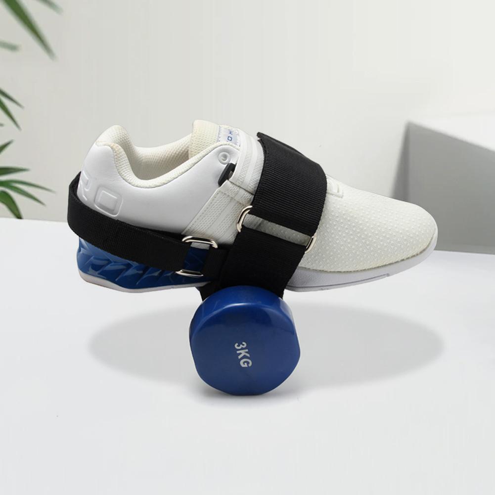 Dumbbell Ankle Strap Tibialis Trainer Adjustable Feet Dumbbell Attachment Dumbbell Webbing for Leg Muscles Strength Training